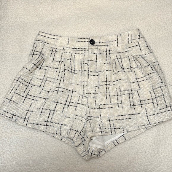 Maeve by Anthropologie Confetti Tweed Shorts - 10 - Picture 1 of 5